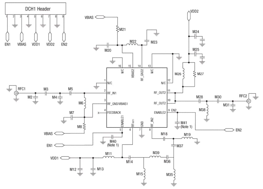 Schematic - Skyworks Solutions Inc. SKY67180-306EK Evaluation Kits